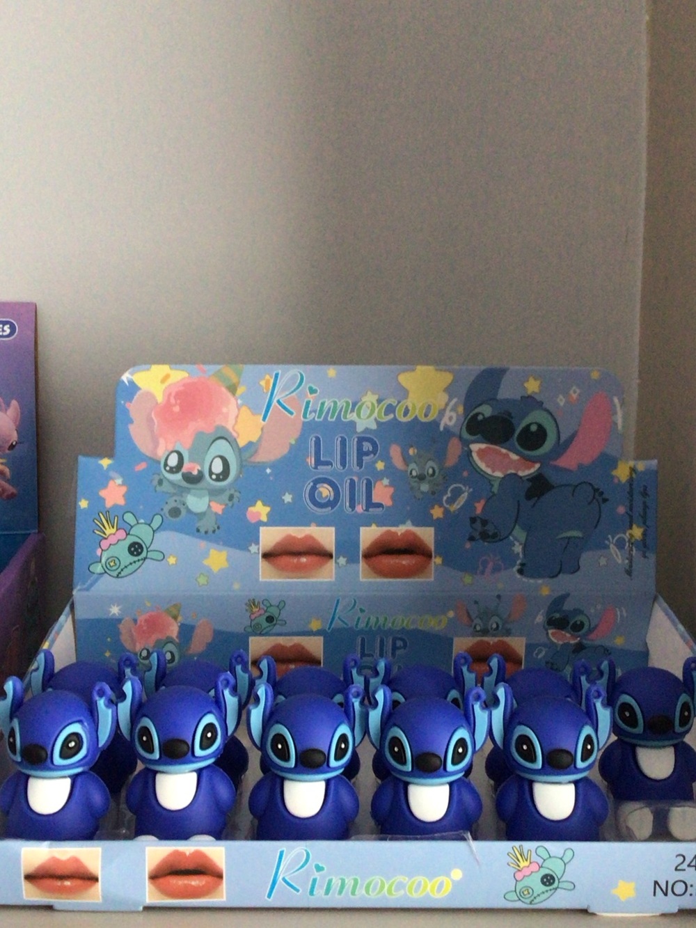 Disney Stitch Lip Oil- Moisturizing Lip Care- New
